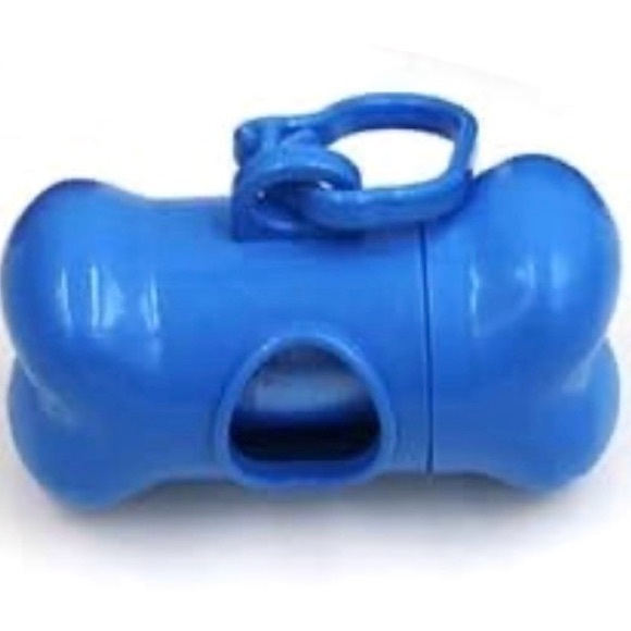 “Bone Dog Poo Dispenser” Disposable Pet Puppy Paw Print Poop Waste Sack Bag Roll - Picture 15 of 15